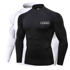 फैक्टरी उच्च कॉलर त्वरित सूखी लंबी आस्तीन की आपूर्ति करता है - Product Image 1