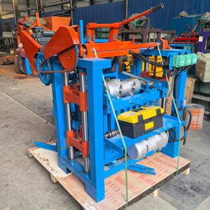 Khuôn mẫu của bê tông Báo Chí khối máy máy cho doanh nghiệp nhỏ xi măng gạch dây chuyền sản xuất bán tự động Khối Máy làm - Product Image 4