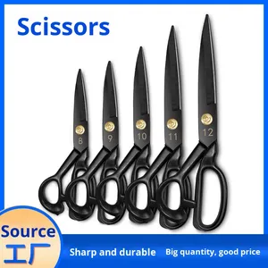Ciseaux à tissu en acier inoxydable noirci multi-tailles de qualité industrielle, poignée souple à bord lisse, modèle 0071 Tailor <span class=keywords><strong>Master</strong></span> - Product Image 2