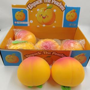 Juguete Antiestrés Gigante de Melocotón, Suave y Aromático, de Ascenso Lento, para Niños y Adultos, Ideal para Regalo - Product Image 4