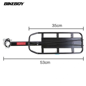 Porte-bagages arrière pour vélo, en alliage d'aluminium, support de fixation détachable pour vélo de montagne - Product Image 5