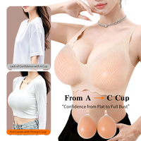 Prothèse mammaire en silicone, pièce unique, prothèse de mastectomie, du bonnet A/B au F, 5 options de poids, teinte chair naturelle