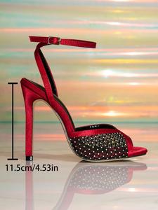QuiteS Nouvelle Collection Été 2026 : Chaussures à talons hauts en maille luxueuses et tendance, Talons aiguilles polyvalents et élégants, Ballerines à découpe basse, <span class=keywords><strong>Sandales</strong></span> à lacets à bout ouvert - Product Image 6