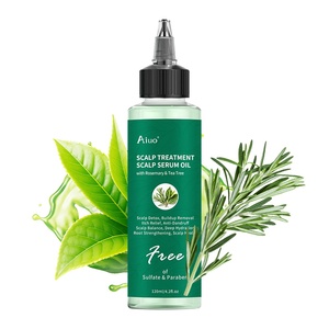 Traitement du cuir chevelu OEM à l'huile d'arbre à thé, au <span class=keywords><strong>vinaigre</strong></span> de <span class=keywords><strong>cidre</strong></span> de pomme et au romarin pour l'équilibre du cuir chevelu - Product Image 1
