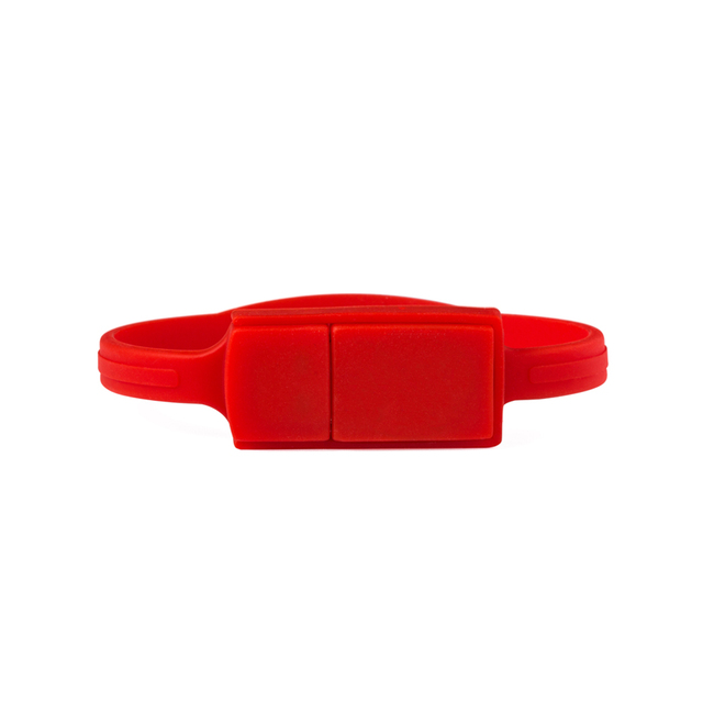 Silicone Wristband USB Flash Drive Stylish and Functional Silicone USB Flash Drive Fashionable USB Charm Rubber Bracelets