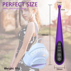 Caja personalizada gratuita-Potente vibrador del clítoris 10 modos Precise Pinpoint Vibraciones Impermeable Punto G Orgasmo rápido Sexo - Product Image 2