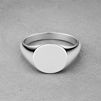 JLM Großhandel Premium Hochglanzpolierter Minimalistischer Blanko Titan-Stahl U-förmiger Geometrischer Ewigkeitsring für Männer und Frauen Tägliches Tragen