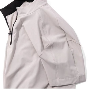 <span class=keywords><strong>Polo</strong></span> da Uomo di Alta Qualità, Leggera, Personalizzabile, Impermeabile, ad Asciugatura Rapida, Antivento, per Corsa e Golf, con Zip a un Quarto - Product Image 2