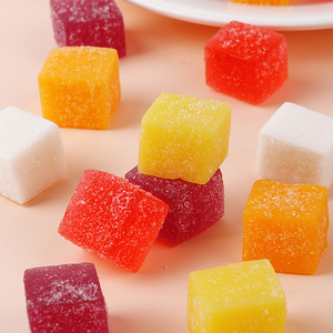 Hersteller-Großhandel: Verschiedene Sortierte Fruchtgummis, Süß-Sauer-Geschmack, Fruchtgummiband, Fruchtwürfel, Gummibonbons, Halal-Zertifiziert - Product Image 3