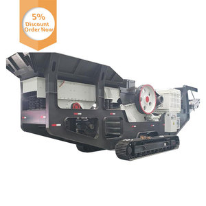 Trituradora de mandíbulas tipo oruga para el mercado de Indonesia, planta de trituración móvil de alta eficiencia para canteras - Product Image 1