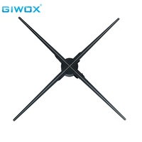 Giwox - 3D Holographic Advertising Fan, LED Resolution