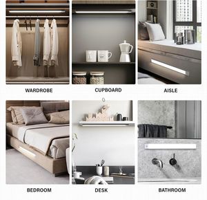 Ultra mince sous la lumière d'armoire Barfor Escalier Led Batterie Power Stick on Led Sensor Light pour armoire de cuisine - Product Image 6