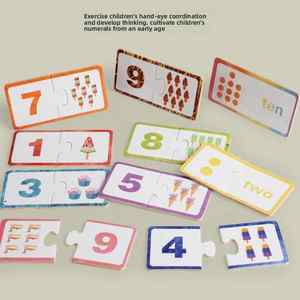 <span class=keywords><strong>Giochi</strong></span> digitali arcobaleno in legno ispirati ai Montessori fascia di età da 5 a <span class=keywords><strong>7</strong></span> <span class=keywords><strong>anni</strong></span> giocattoli <span class=keywords><strong>educativi</strong></span> per bambini - Product Image 4