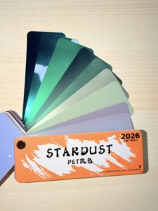 Carte de couleurs Stardust authentique 2026 RGB/CMYK, couleurs uniques, quatre couleurs, norme internationale, surface brossée, carte U, PET pour modification de couleur automobile - Product Image 3