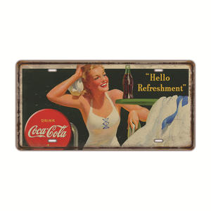 Barra <span class=keywords><strong>de</strong></span> hojalata Vintage personalizada, decoración nostálgica para pared del hogar, placa <span class=keywords><strong>de</strong></span> Metal oxidado, carteles <span class=keywords><strong>de</strong></span> Metal Retro, cerveza, venta al por mayor - Product Image 4