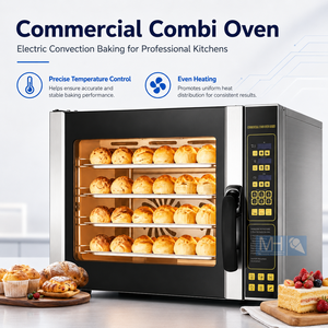 Convection Bakery <b>Oven</b> Steamer Restaurant Hotel Supplies <b>Oven</b> Hot Air Circulation <b>Oven</b> Commercial Cake <b>Oven</b> Microcomput - Product Image 1