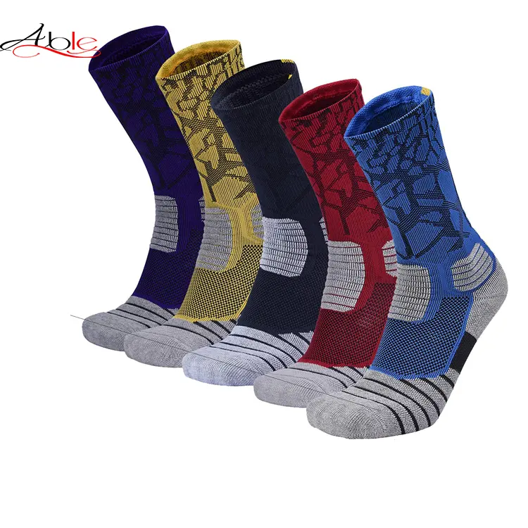 Able Calcetines Deportivos Meias Futebol Chaussettes Course Sock Wholesale Stocking Sexy Yeezys Grip Slouch Cycling Socks