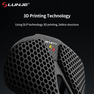 <span class=keywords><strong>Sella</strong></span> per <span class=keywords><strong>Bicicletta</strong></span> LUNJE Ultraleggera Cava Stampata in 3D Comoda e Traspirante con Cuscino a Nido d'Ape in Fibra di Carbonio - Product Image 3