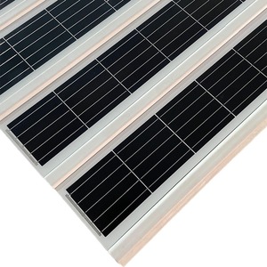 Système de tuiles solaires bifaciales PERC 16W 18W avec une efficacité de 24% Modules photovoltaïques transparents durables Garantie de 5 ans - Product Image 4