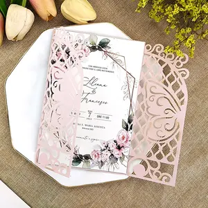 Convites de casamento personalizados, convites de casamento elegantes