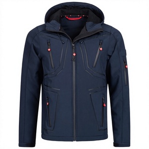 Nouvelle veste en jean déchirée ample pour homme, col à revers, fermeture éclair, vêtement décontracté pour jeunes hommes, hauts d'automne teints unis - Product Image 2