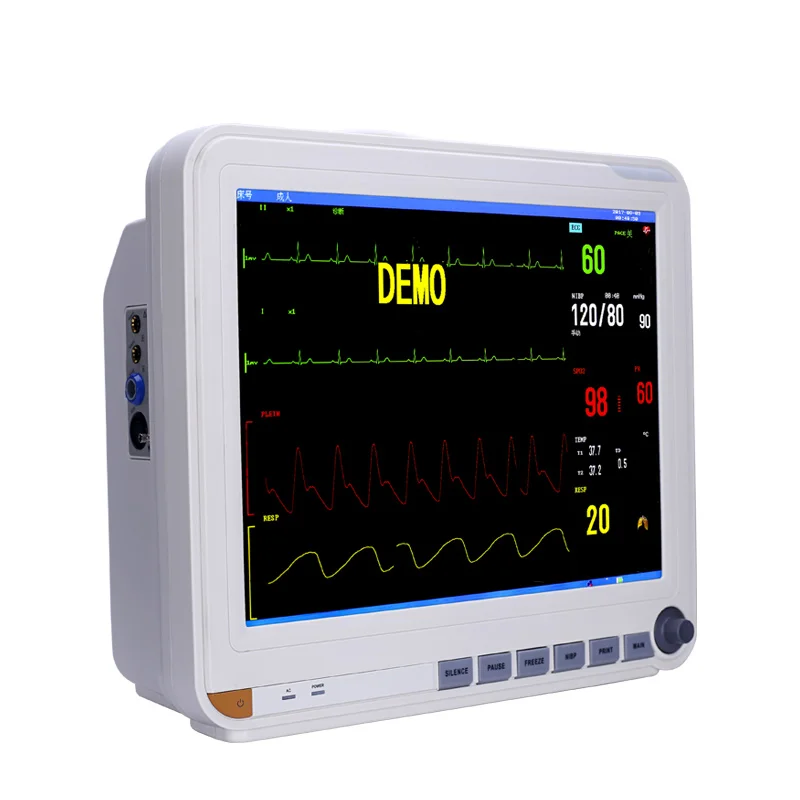 Spo2 nibp Resp ECG temp PR дополнительный сенсорный экран многопараметрический монитор пациента