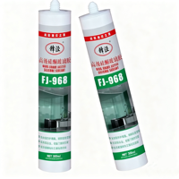 Scellant silicone acétique FENGJING de haute qualité, colle imperméable, adhésif 300 ml, pâte lisse à un composant pour application sur le verre