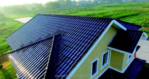 SANGSolar-baldosa de techo Solar de 4,5 kW, equipos de sistema Solar de red, panel BIPV aplicado a villas y apartamentos de alta gama - Product Image 5