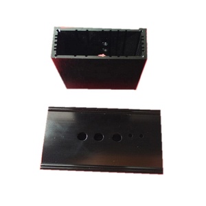 Tôle d'acier à faible teneur en carbone enduite de poudre noire emboutissant la flexion formant le couvercle de boîte de boîtier électronique de fabrication - Product Image 5
