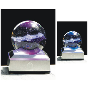 Đế Đèn LED ABS Tiêu Chuẩn Tấm Trưng Bày Đứng Vuông Nhiều Màu Cho Nghệ Thuật Thủy Tinh Pha Lê 3D Với Công Tắc Cảm Ứng Nhạy - Product Image 5