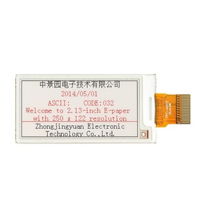 2.13" <b>Thin</b> Black White & Red E Ink EPD Epaper Display Panel Electronic Paper Module for Electronic <b>Shelf</b> Label - Product Image 3