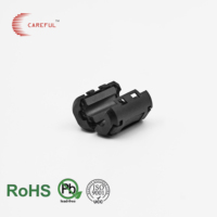 SCRC 30B Split Ferrite Clamp Core Inner 2.6mm for Below 2.6mm Cables Choke Coil Power Line EMI RFI Filter Transformer Ring Core