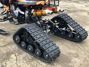 Quad 200cc 4 temps électrique/essence, motoneige, traîneau à chenilles, véhicule <span class=keywords><strong>de</strong></span> <span class=keywords><strong>ski</strong></span> <span class=keywords><strong>de</strong></span> <span class=keywords><strong>fond</strong></span>, sentier, charge maximale <span class=keywords><strong>de</strong></span> 280 kg - Product Image 5