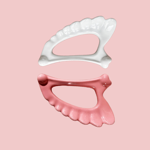 Benutzer definierte Keramik Pink <span class=keywords><strong>Eye</strong></span> Kopfhaut Piedra Multi Point Gua Sha Porcelana Kit Großer Körper Guasha für Gesichts massage gerät Stein Werkzeug technologie - Product Image 3