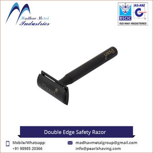 Afeitadora de seguridad ajustable de doble filo con mango metálico para hombre, la más vendida, personalizada/Madhav Metal, ¡compre con un 5% menos que el precio de mercado! - Product Image 6