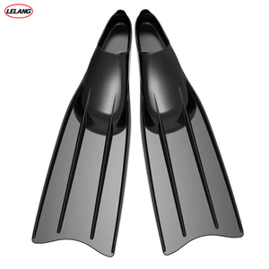 Palmes de plongée en apnée en silicone pur, longues palmes de compétition, version professionnelle pour la plongée sous-marine en eau profonde - Product Image 2