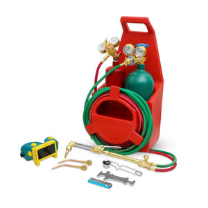 Kit de chalumeau de soudage, ensemble de bouteilles d'oxygène et d'acétylène avec régulateur de pression pour usage industriel WQ 01 - Product Image 3