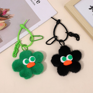 QX Promotion : Porte-clés Lumineux en Peluche Mignon Oreilles d'Elfe, Forme 3D Écologique, Idéal pour Sac d'École, Cadeau pour Couples et Amies - Product Image 4