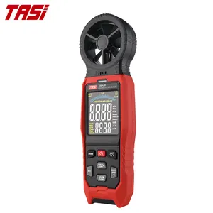 TASI TA642B Anemometer With USB Connection Wind Meter Air Temperature Flow Velocity Meter Digital Anemometers