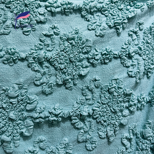 Tela de satén de poliéster arrugado al por mayor, cómoda, suave, transpirable, elástica, transparente, para vestido casual de niña, diseño <span class=keywords><strong>Anomaly</strong></span> - Product Image 4