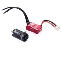 Rocket-RC V2 Orange Mini-z 1410 Moteur Brushless Sans Capteur 9500kv avec ESC Noir 18A Combo Set Pièce de Voiture RC Télécommandée 65A