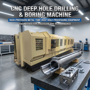 Machine de perçage profond CNC BTA TZK06-70, haute précision, fonction de trepanage contrôlée par PLC pour cylindre hydraulique, moteur à engrenages - Product Image 3