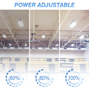 Armazém EUA 100W 150W 200W 240W 300W 400W Oficina Comercial Ginásio <span class=keywords><strong>LED</strong></span> Linear High Bay Painel Iluminação - Product Image 6
