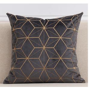 Innermor Chất Lượng Cao Boho Trang Trí Nội Thất Siêu Mềm Vuông Nhung Đệm Sofa Với Dệt Geo Mô Hình Cho Phòng Khách - Product Image 1