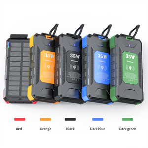 Cargador de Batería de Polímero de Litio de 20000 mAh con Doble USB y Luz LED, Banco de Energía Solar Inalámbrico Portátil a Prueba de Agua con <span class=keywords><strong>Carga</strong></span> Rápida de 15 W - Product Image 5