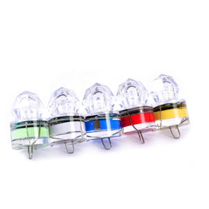 Lampe de pêche LED clignotante, appât lumineux pour poissons, mini-appât d'attraction sous-marine, nouvelle couleur, 4,5 cm, 18 g - Product Image 2