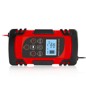 Chargeur de batterie de <span class=keywords><strong>voiture</strong></span> et de moto intelligent automatique portable multi-véhicules 12-24V 8A/4A avec écran LCD et charge sans fil Type-C - Product Image 6