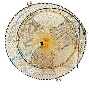 Jaula Circular <span class=keywords><strong>de</strong></span> Alta Calidad <span class=keywords><strong>para</strong></span> Cría <span class=keywords><strong>de</strong></span> Cangrejos, con Resorte, Importada, Venta Directa - Product Image 1