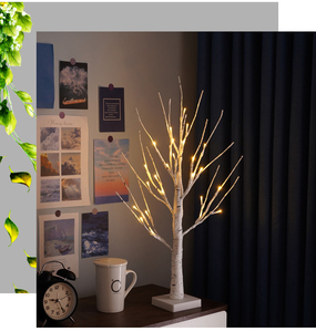 LED Twig Birch Table Tree Light Up Christmas Branch <span class=keywords><strong>Lights</strong></span> Lámpara de árbol de cena de escritorio - Product Image 5