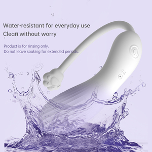 Vibrador con Control Remoto en Forma de Gatito, Huevo Vibrador, Dispositivo de Autoestimulación Femenina, Masajeador de Punto G Portátil, Para Compartir en Pareja - Product Image 6